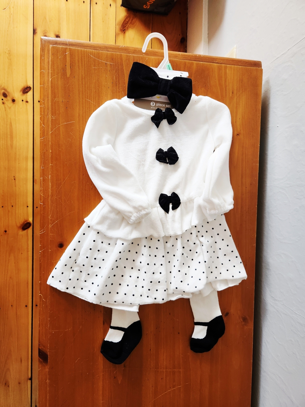 Baby Starters 18 Month Polka Dot Dress Matching Set